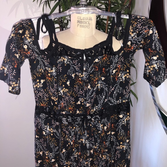 🌻NWT Glamorous Chill Pill Maxi Dress/Duster Sz XS - Picture 3 of 8